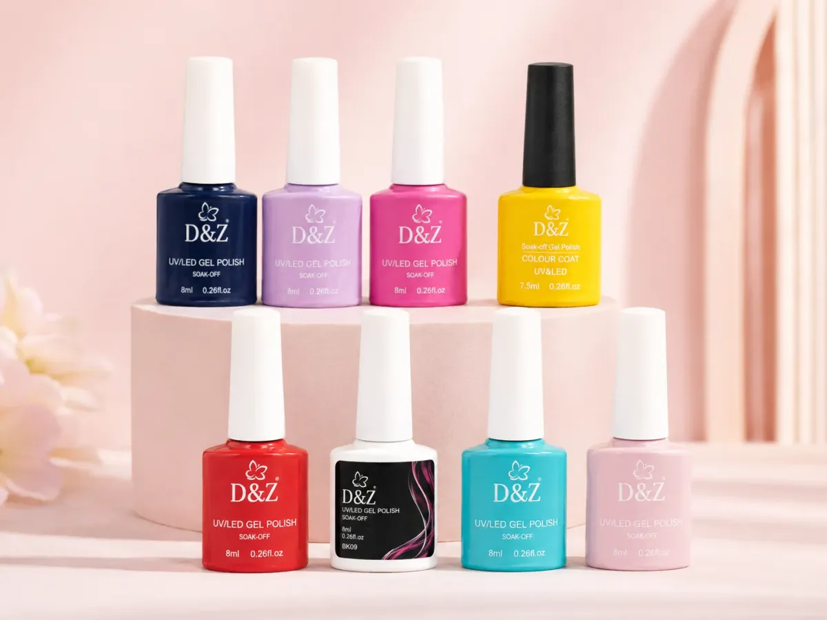 Esmalte em Gel D&Z UV/LED 8ml - Cores Sortidas