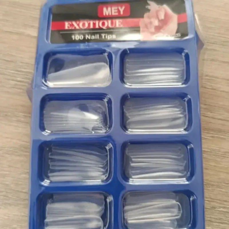 Tips Transparentes MEY Exotique com 100 Unidades