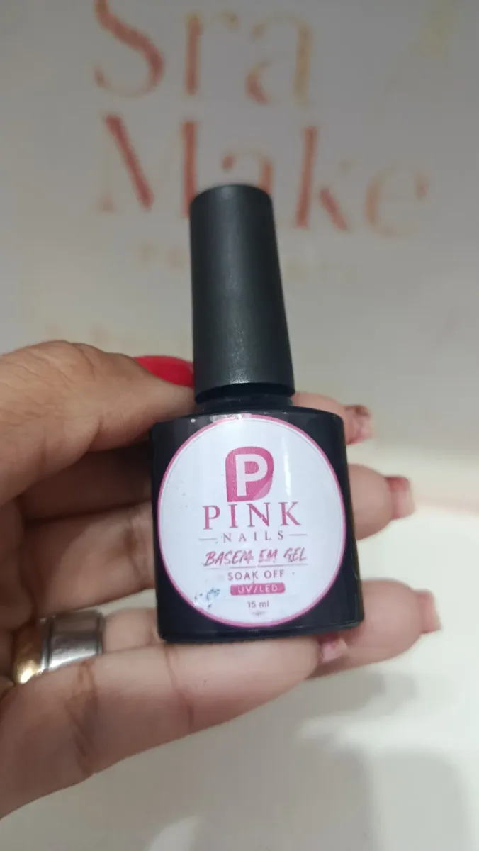 Base em Gel Pink Nails Soak Off UV/LED 15ml