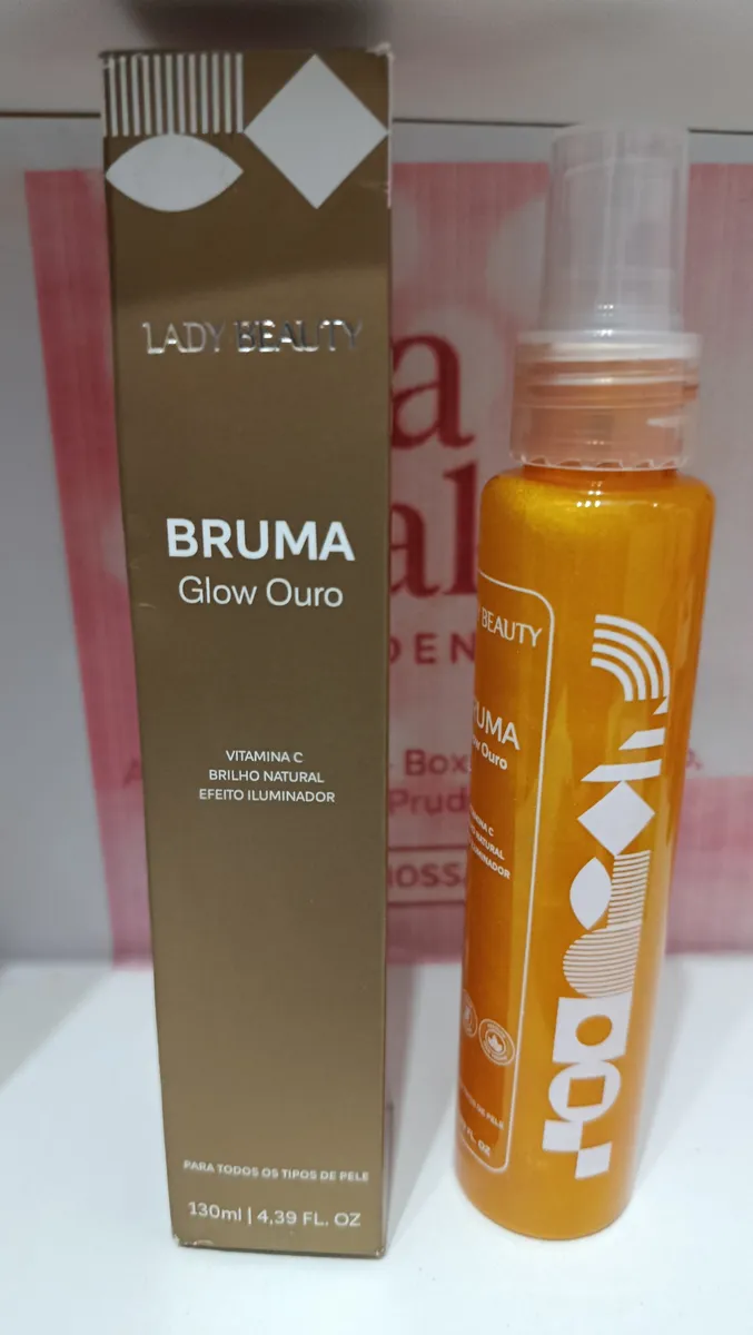Bruma fixador de maquiagem - brilho