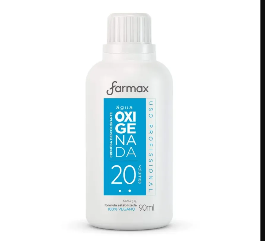 Água Oxigenada Farmax 20 Volumes 90 ml