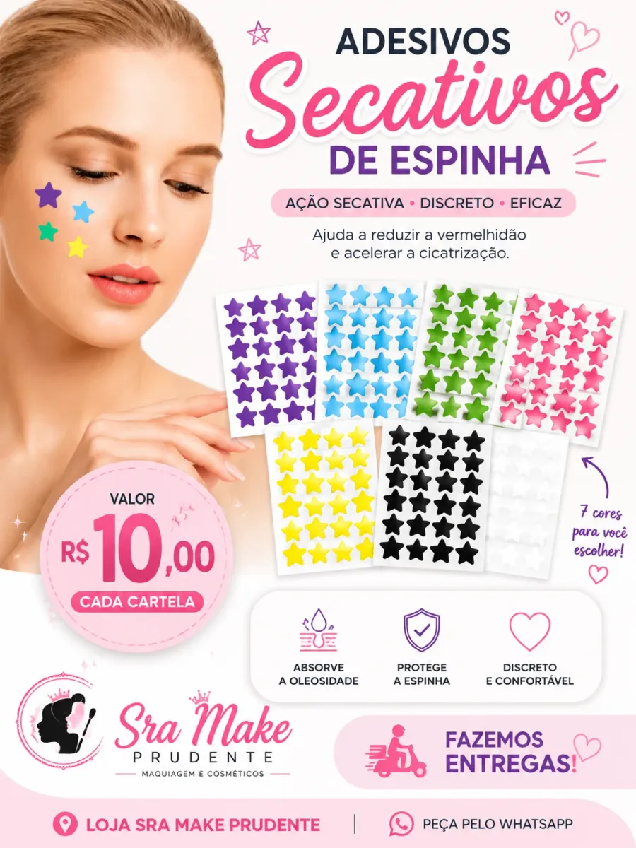 Adesivos secativos de espinha