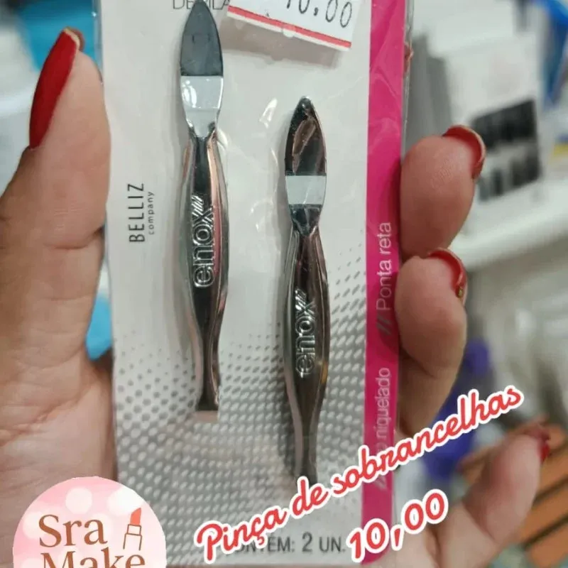 Kit pinça de sobrancelhas