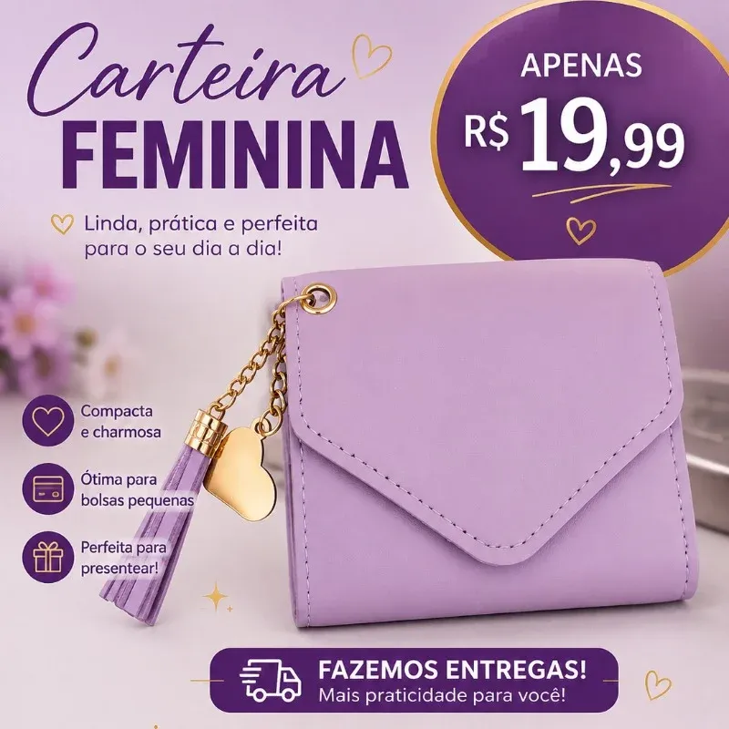 Carteira feminina