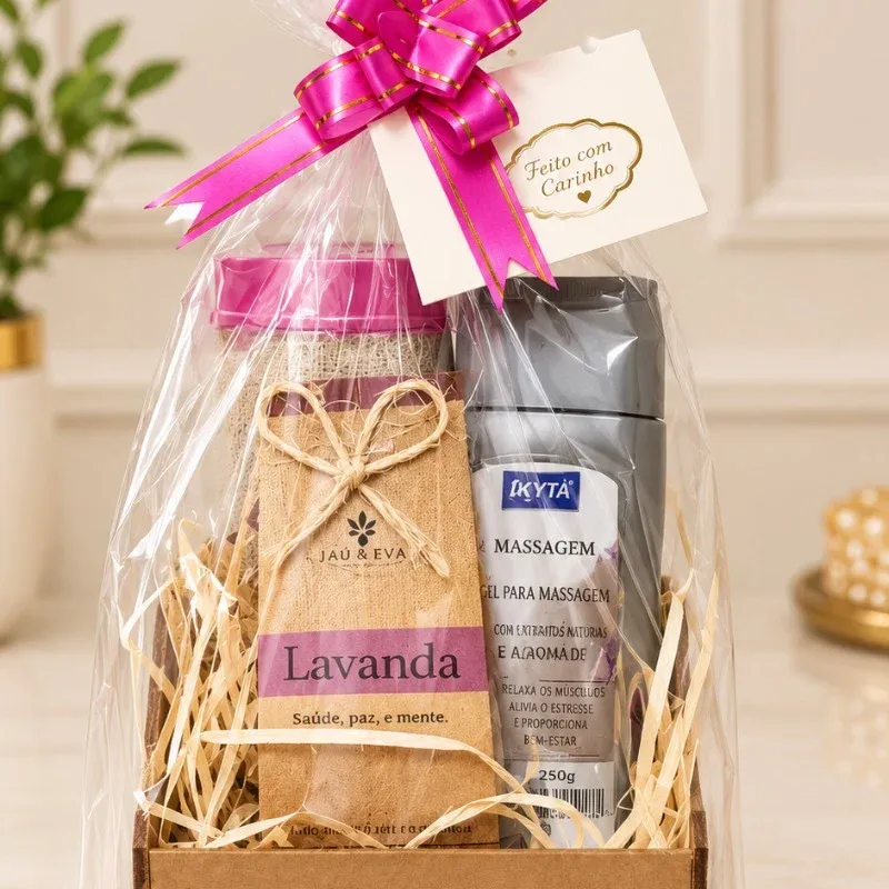 Kit Escalda pés Lavanda